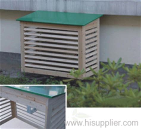 Air conditioner cover for outside units, waterproof heavy duty outdoor square air condition covers durable ac cover fits up to 36 x 36 x 39 inches. Wooden air conditioner cover KMG090875 manufacturer from ...
