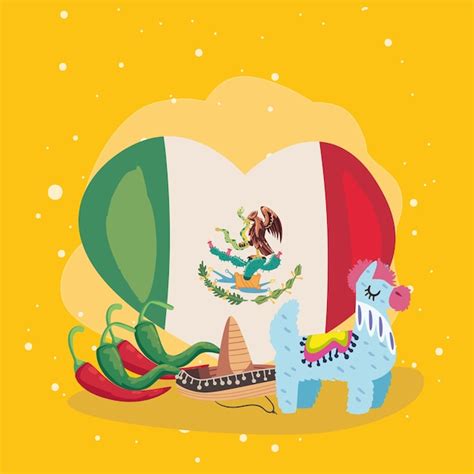 Premium Vector Mexican Celebration Poster