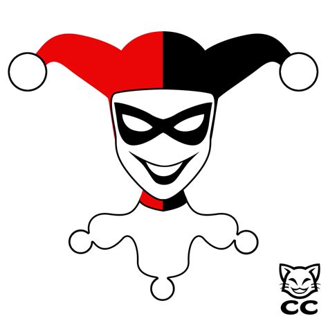 Harley Quinn Cartoon Svg