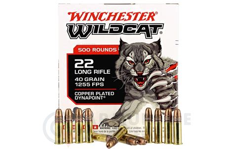 500 Winchester Wildcat 22lr 40 Gr Armurerie Loisir