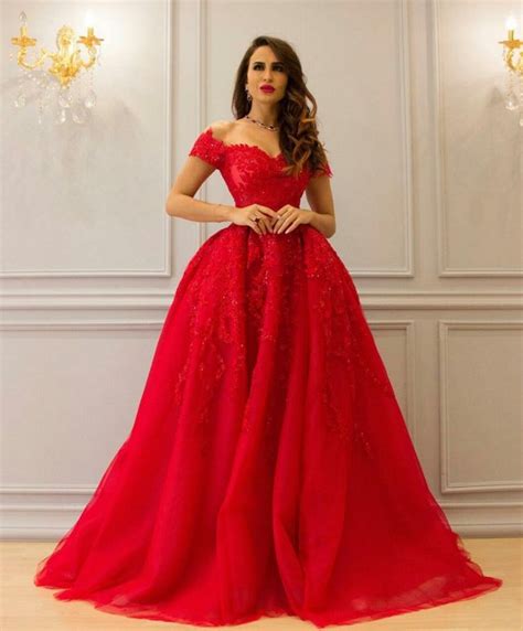 Real Samples Luxury Off The Shoulder Heavy Beaded Lace Ball Gown