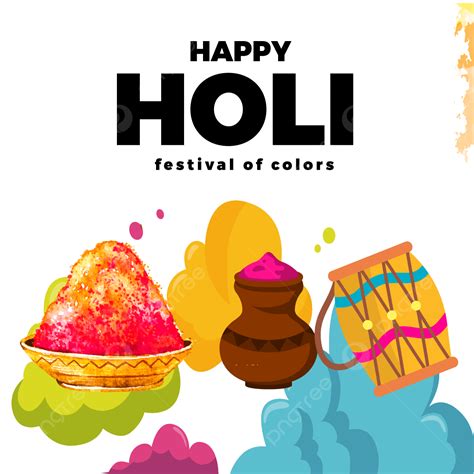 Happy Holi Poster Vector Art Png Happy Holi Happy Paint Festival