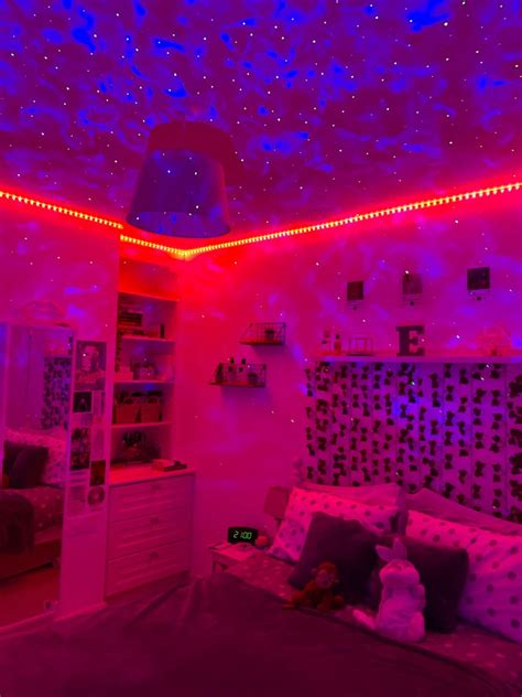 Baddie Aesthetic Rooms With Led Lights And Vines Anak Pak Lurah