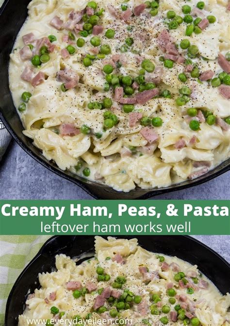 Creamy Ham And Pea Pasta Recipe Artofit