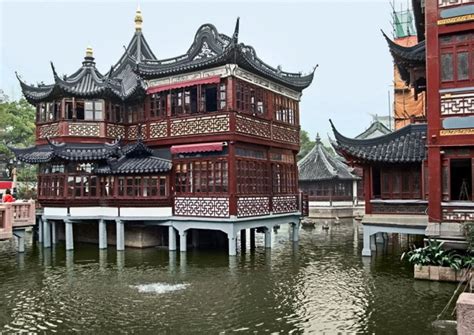 Из чего строили дома в древнем китае фото