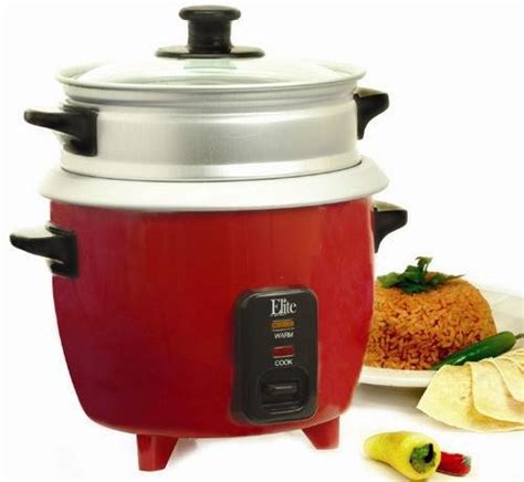 Buy Elite Gourmet Erc 003st R Maximatic 3 Cup Rice Cooker With Glass