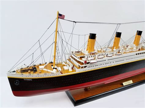 Rms Titanic Museum Quality Handmade Cruise Ship Model 40 Quality