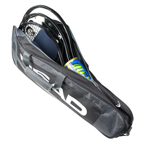 Head Core Pro 3 Pack Racquet Bag Blackwhite Racquetguys