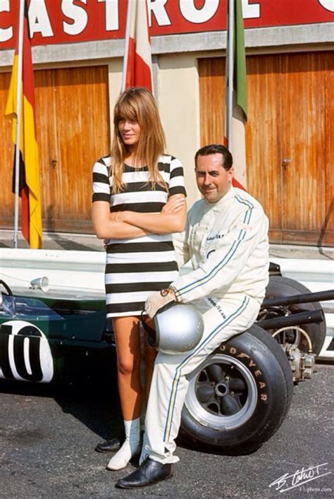 There are only 50 of them. Francoise Hardy on the Set of 'Grand Prix' 1966… (With ...