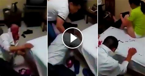 Enraged Husband Caught His Cheating Wife With Her Lover In