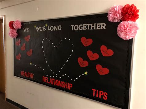Valentine’s Day Ra Bulletin Board In 2024 Healthy Relationships