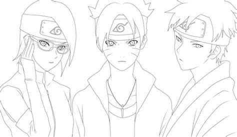 Coloriage Boruto Dessin Colorier Gratuits Imprimer Coloriage The