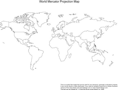 World Map With No Labels United States Map