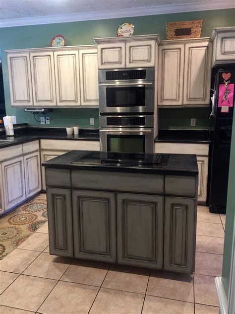 Here's our ikea painted kitchen cabinets for our custom kitchen nook on an open wall. Dixie Belle Dropcloth cabinets Paintiques by Lisa Harrison ...