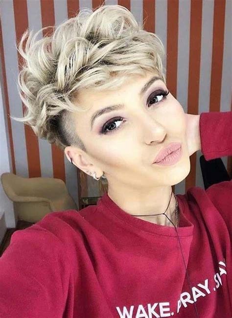 stunning undercut short curly hairstyles for women 2019 voguetypes short curly hairstyles