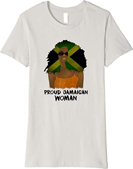 Womens Proud Jamaican Woman Jamaica Mother T T Shirt