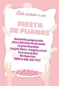 9 Ideas De Pijamada Invitaciones Invitaciones Fiesta De Pijamas