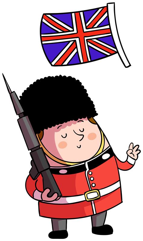 Cartoon British Flag Cartoon Uk Flag Png Clipart Full Size Clipart