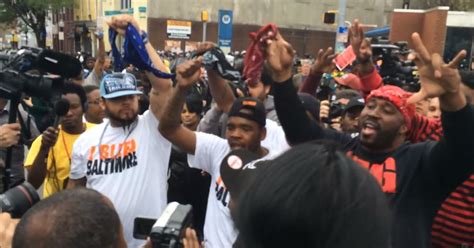 Crips And Bloods Unite To Show Support For Freddie Gray Indictment