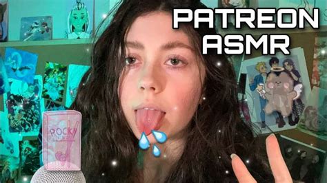 Patreon Asmr Extreme Close Up Lens Licking Mouth Sounds Breaths Breathing By Asmrmpits