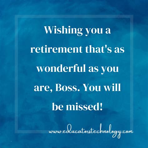 Best Retirement Wishes And Messages For Your Beloved Boss Educators