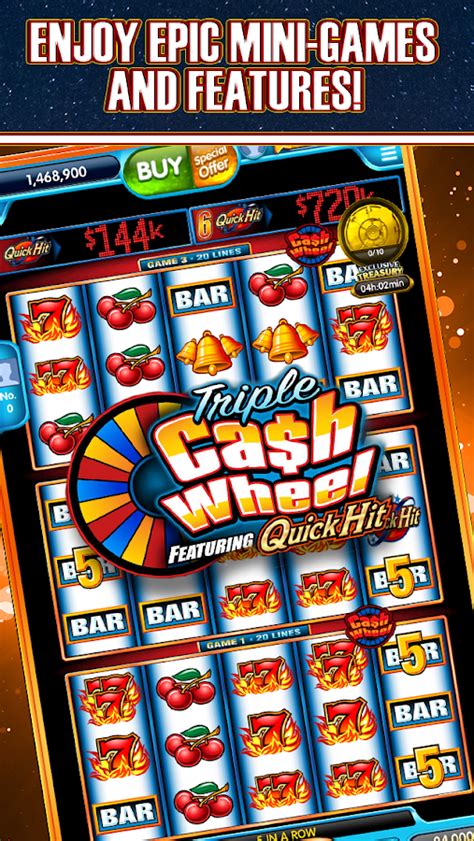 Currently, many mobile slot games exist and they come with various bonuses depending on the casino. Quick Hit Casino Slots - Free Slot Machines Games ...