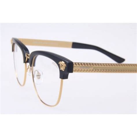 Versace Gold Frame Glasses Mens Larissa Sadler