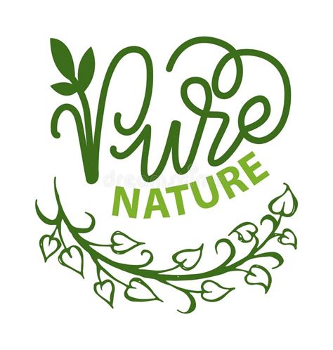 Nature Logo Emblem Or Sticker Stock Vector Illustration Of Lake