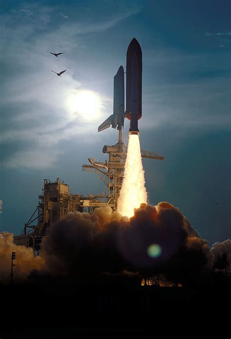 Sts 64 Launch Nasa Space Shuttle Space Nasa Space Travel