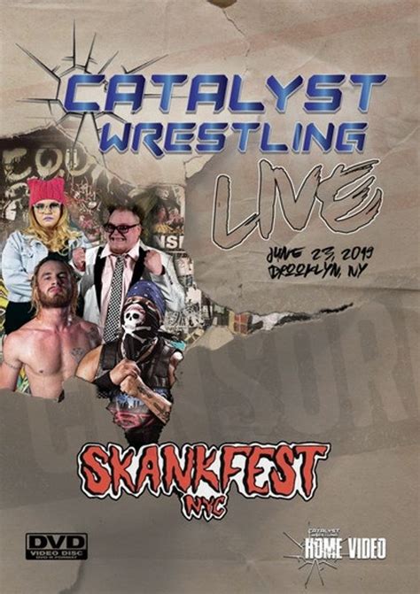 Catalyst Wrestling Live From Skankfest Dvd 2020 Big Apple Buddy