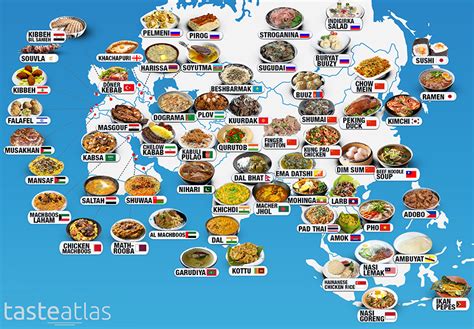 With restaurant favourites such as pizza and pasta coming to mind when thinking of iconic italian foods, you can forgive those who may not know exactly where in italy a certain food originates or what else might be on the menu! 30 Maps Reveal The Tastiest Dishes Around The World ...