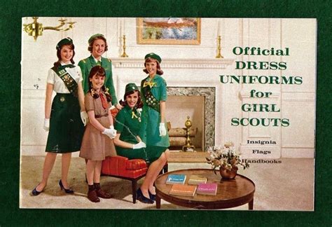 Vintage 1960s Girl Scout Uniform Catalog Ebay Official Dresses