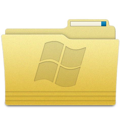 Icono Windows Carpeta En Iwindows Icons