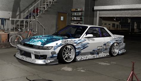 Assetto CorsaS13 シルビアSILVIA2 0 Ks ストリートスタイル DWG Nissan Silvia