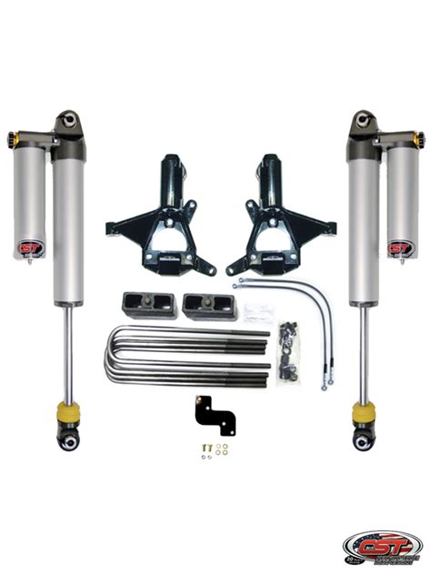 14 18 Chevy Gmc 1500 2wd 35 55″ Stage 4 Suspension System Oe Cast