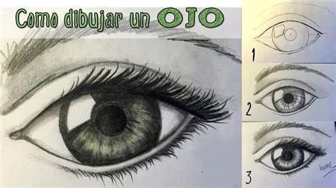 Pasos De Como Dibujar Un Ojo Dibujos De Ojos Como Dib