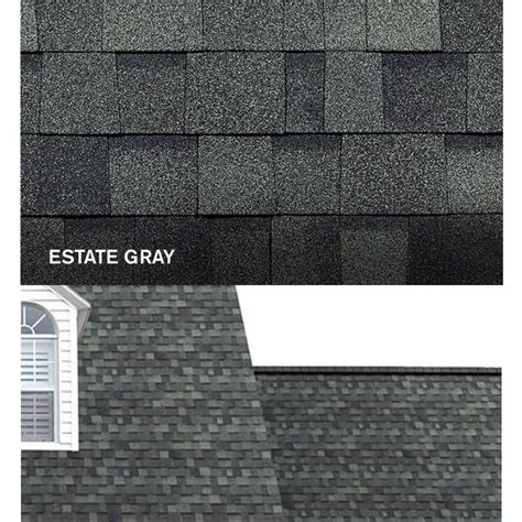 Owens Corning Oakridge Series Estate Gray Roof Shingle Colors Roof