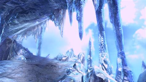 Ice Cave Icicle Freezing Formation Landform Geographical Feature