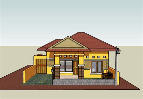Berikut ini saya akan berikan contoh gambar imb rumah tinggal type 120m2 yang merupakan gambar yang pernah dipakai untuk pengajuan imb di denpasar bali dan berhasil disetujui. rumah sederhana sketchup | SketchUp Indonesia