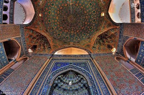 مشرق نیوز عکس هنر معماری ایرانی در مسجد جامع یزد