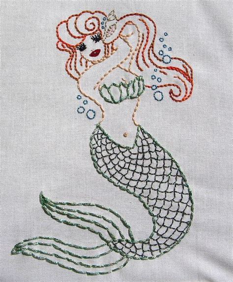 Sparkly Mermaid Complete By Kunderwood Stitchy Stitcherson Via