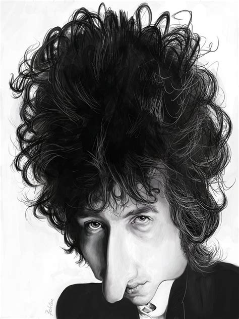Bob Dylan Celebrity Caricatures Bob Dylan Caricature Artist