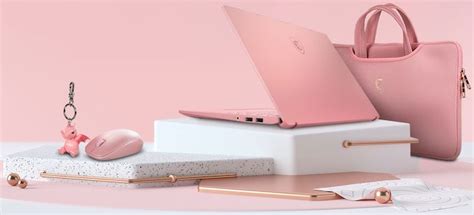 Scopri ricette, idee per la casa, consigli di stile e altre idee da provare. 🥇 Laptop MSI Prestige 14 Rose Pink dengan / 6-Core CPU ...