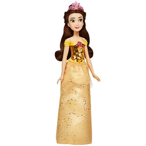 Disney Princess Royal Shimmer Belle Doll Fashion Doll Skirt And