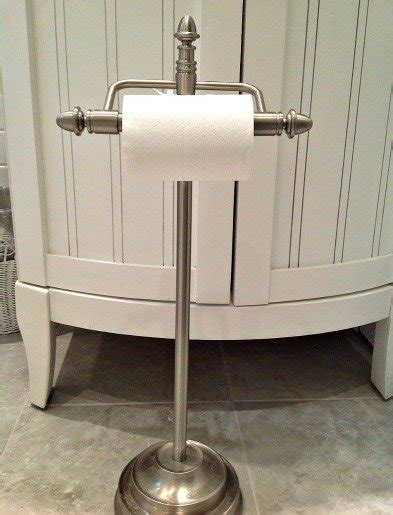 Simple houseware bathroom toilet tissue paper roll storage holder stand, bronze. The Best Stand Alone Toilet Paper Holder - It Will Blow ...
