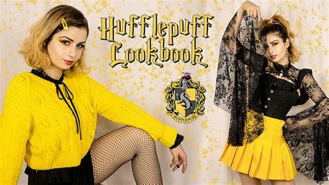 Hufflepuff Lookbook 4 Harry Potter Inspired Outfit Ideas Youtube