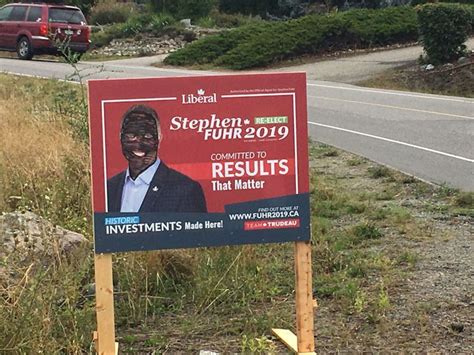 Trudeaus Blackface Controversy Manifests As Racist Graffiti In Bc Huffpost Politics