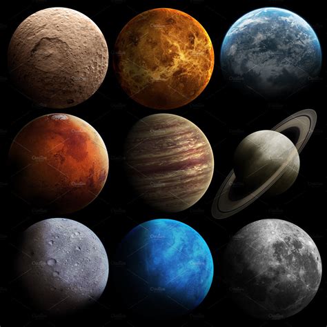 Solar System Planets High Quality Abstract Stock Photos Creative Market