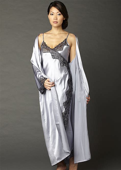 Aviana Silk Nightgown Long Silk Nightgown Julianna Rae
