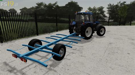 Round Bale Trailer V 10 Fs19 Mods Farming Simulator